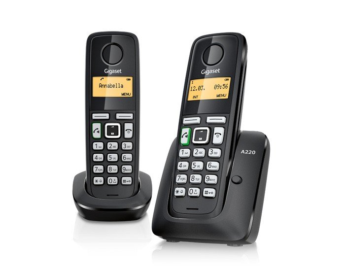 Радиотелефон DECT Gigaset A220 Duo