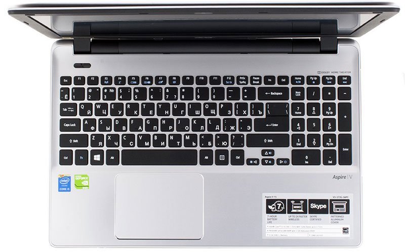 Ноутбук Acer Aspire V3-572G-56PC (NX.MNJER.010) фото-2