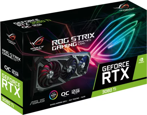 Видеокарта Asus ROG Strix GeForce RTX 3080 Ti OC Edition 12GB GDDR6X фото-10 Видеокарта Asus ROG Strix GeForce RTX 3080 Ti OC Edition 12GB GDDR6X фото-10