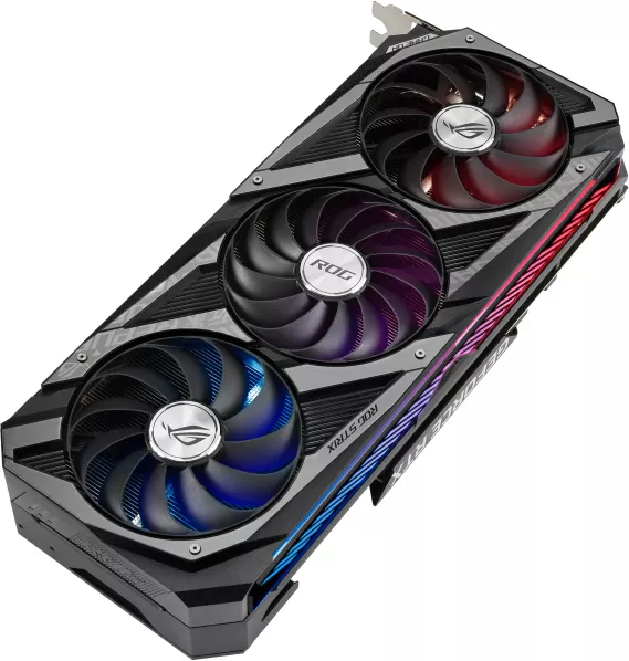 Видеокарта Asus ROG Strix GeForce RTX 3080 Ti OC Edition 12GB GDDR6X фото-4 Видеокарта Asus ROG Strix GeForce RTX 3080 Ti OC Edition 12GB GDDR6X фото-4