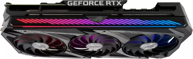 Видеокарта Asus ROG Strix GeForce RTX 3080 Ti OC Edition 12GB GDDR6X фото-5 Видеокарта Asus ROG Strix GeForce RTX 3080 Ti OC Edition 12GB GDDR6X фото-5