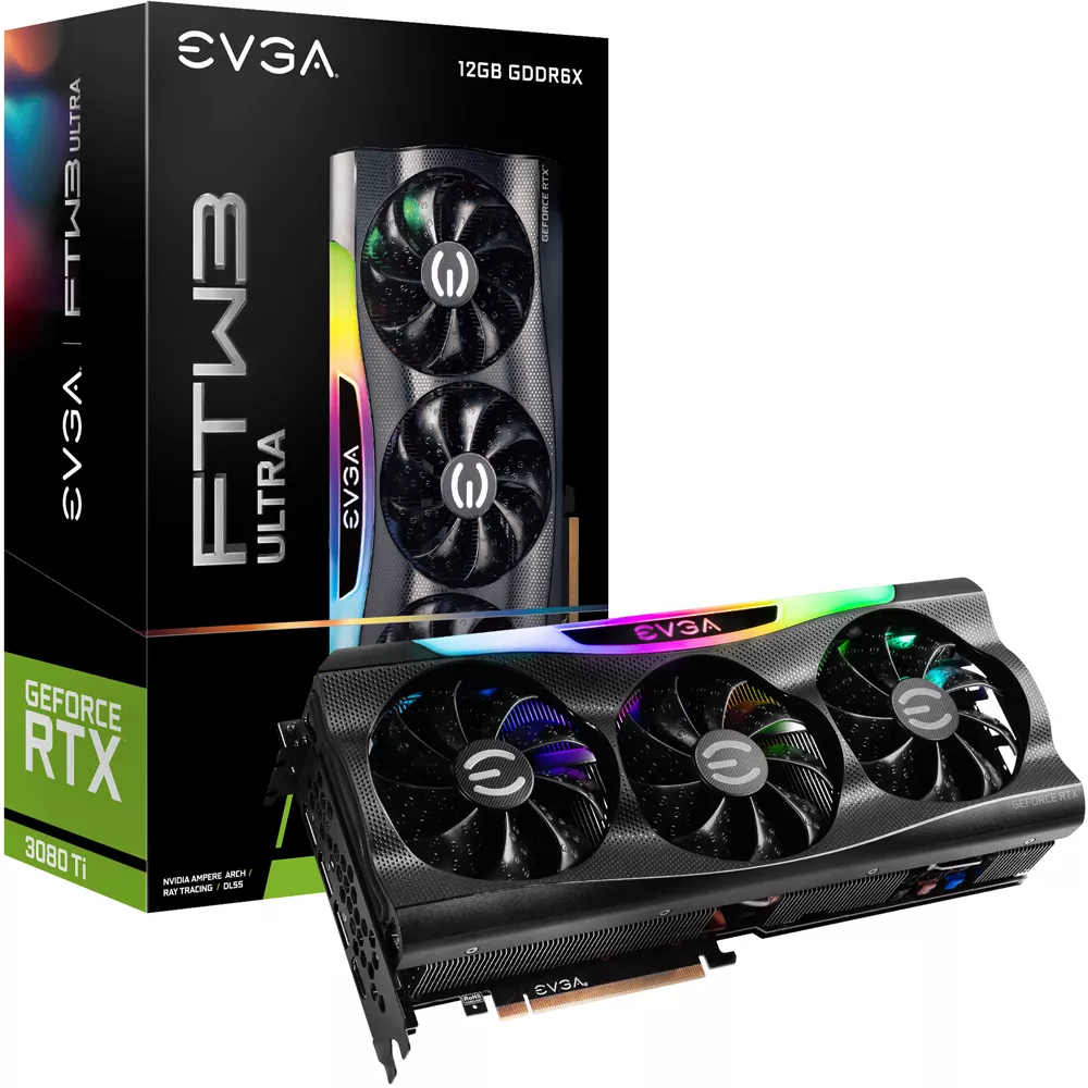 Видеокарта EVGA GeForce RTX 3080 Ti FTW3 Ultra Gaming 12GB GDDR6X 12G-P5-3967-KR фото-8