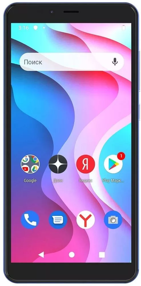 Смартфон Inoi A52 Lite 32GB (синий) - фото2
