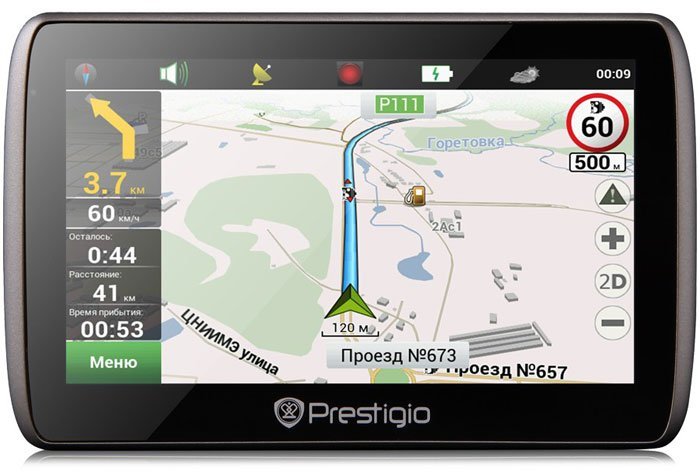 GPS-навигатор Prestigio GeoVision 5000