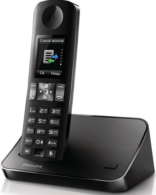 Радиотелефон DECT Philips D6001B/51 фото-2