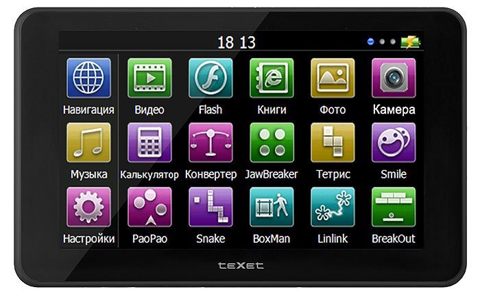 GPS-навигатор TeXet TN-522HD DVR фото-2